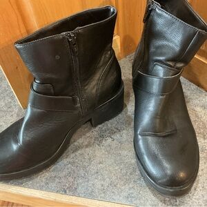 SM New York Black Ankle Boots